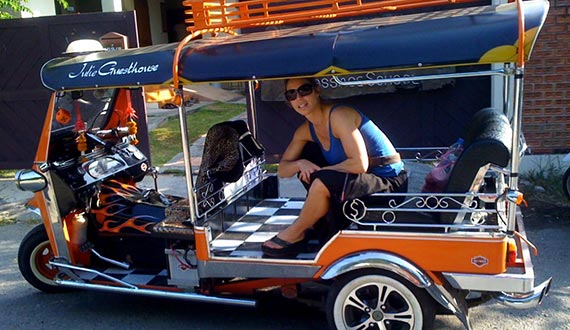 Tuk Tuk en Bangkok Vacaciones Tailandia Tuk Tuk